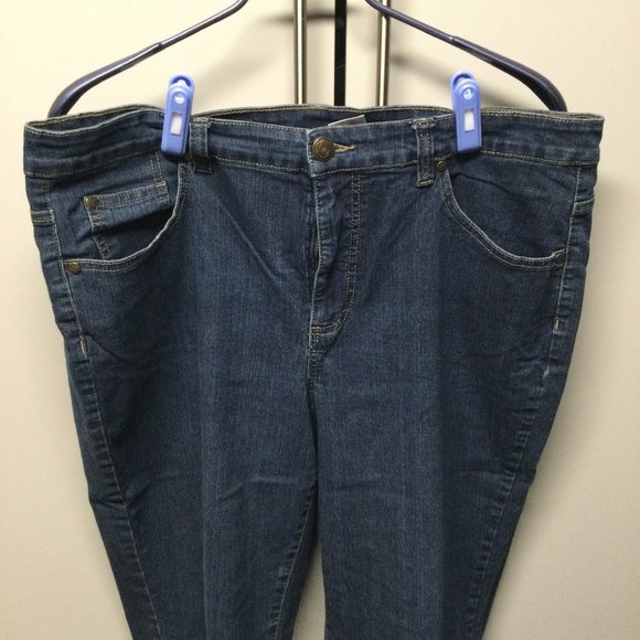 MIDTOUR  CAPRI   JEANS - Picture 2 of 2